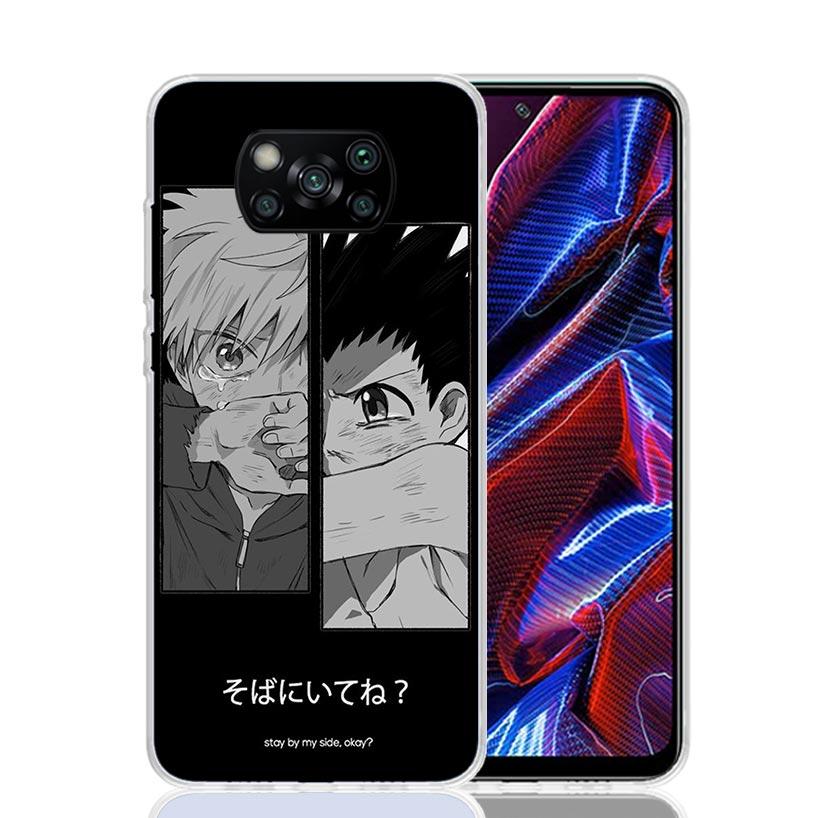 HXH X Hunter Anime Case Phone Cover for Xiaomi Redmi Note 10 9 9S 8 8T 7 5 Pro Mi 12T 11T 10T 9T 12 11 Lite A3 A2 Trend Fundas M