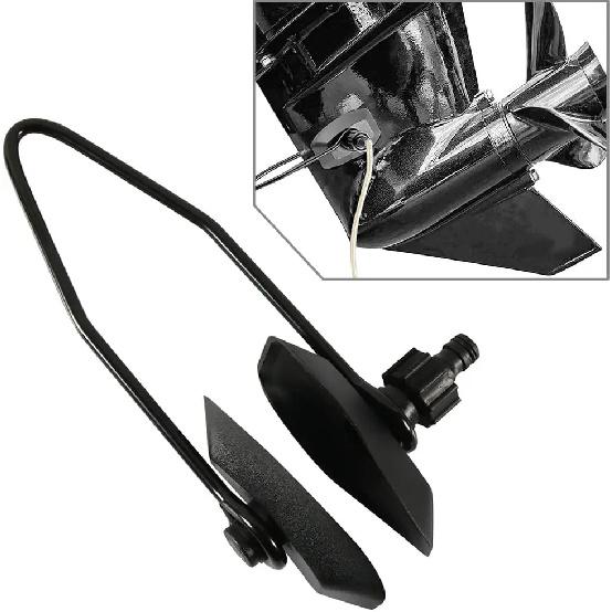 Outboard Feed motor of water Flusher Marine Rectangular, Universal Spring Steel Rubber Motor Flusher, Rectangular Marine Grade R
