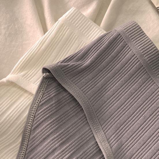 Women Underpants Mid Waist Solid Color Nylon Plus Size Japanese Style Butt-lifted Good Breathability Elastic Quick-drying Sport Casual Briefs