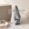 Подставка-держатель для очков в форме носа, Абстрактный 3D-печатный человеческий лицевой держатель-стойка для солнцезащитных очков, Органайзер для очков для стола, полки, прикроватной тумбочки, Декор