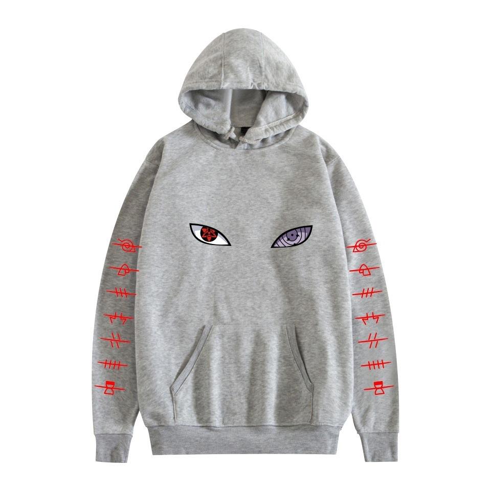 Hinman Naruto Anime Printed Casual Hooded Sweater