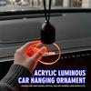 AVX1 Светящийся Акриловый Автомобильный Светодиодный Свет Подвесные Аксессуары для Салона Автомобиля Для Lada Niva Priora 4x4 Urban Vesta Granta Riva Samara
