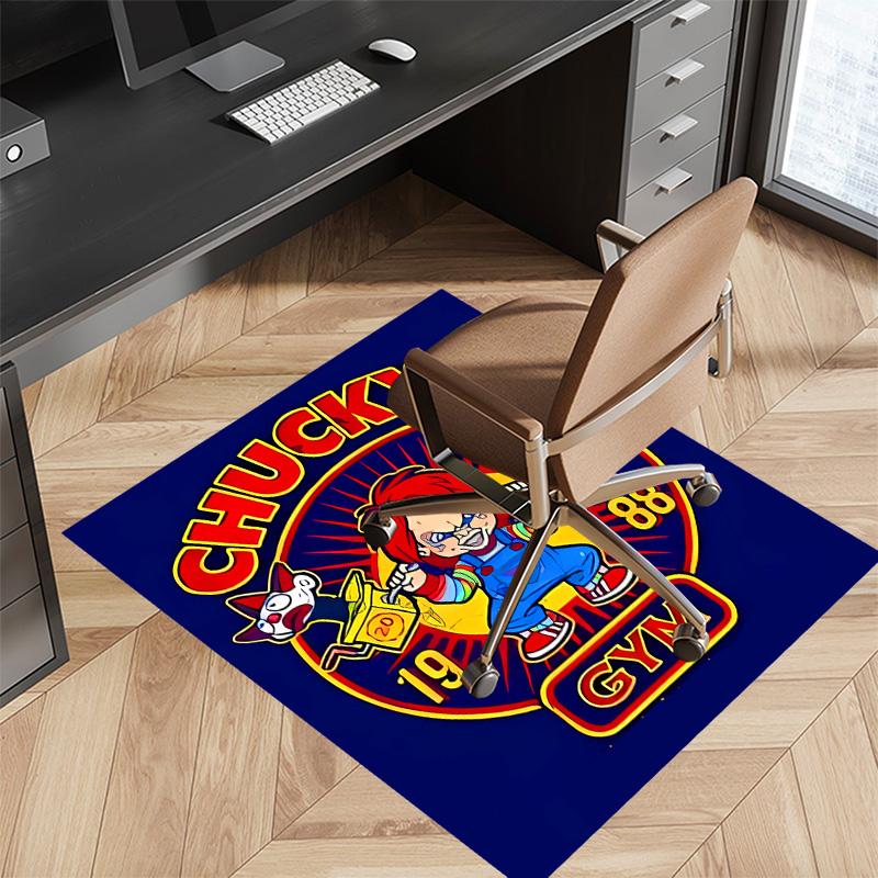 Chucky1 Printed Absorbent Washable Carpet, Non-Slip Bathroom Mats, Kitchen Rugs, Yoga Mat,Living Room Entrance, Camping Picnic Rugs