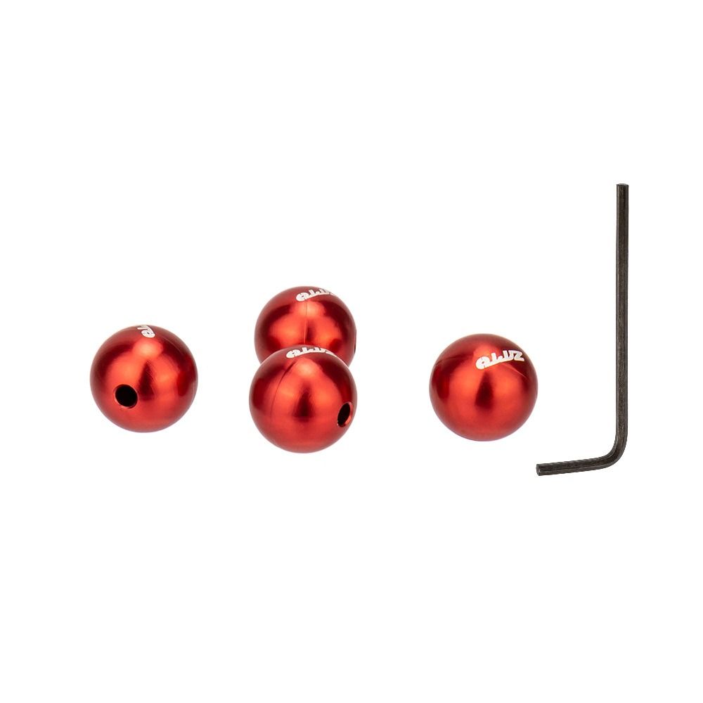 4 шт. колпачка для внутренней линии велосипеда, шариковые наконечники для троса переключения передач велосипедного тормоза, наконечники для троса MTB