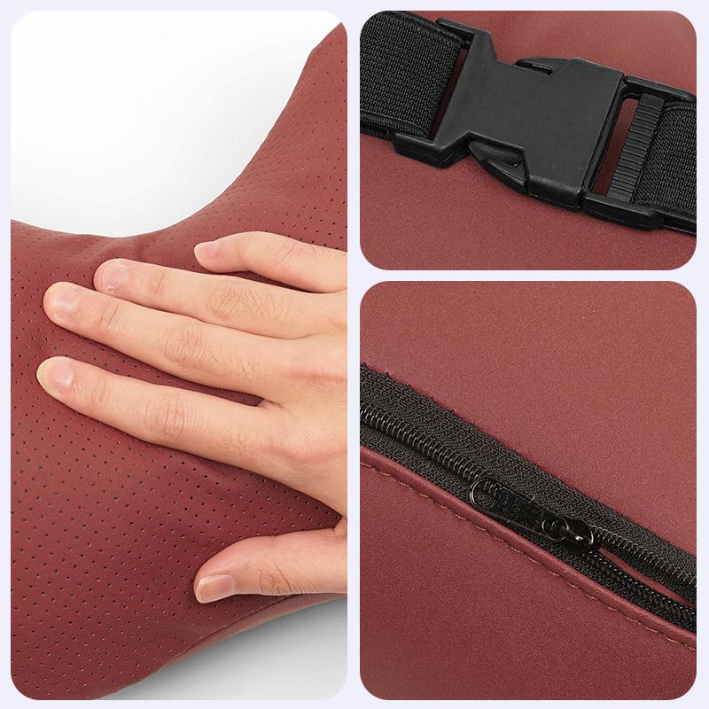 Car Seat Headrest Lumbar Support Memory Cotton Pillow Keychain For Volvo XC90 V90 V60 XC60 V40 EC40 EX40 S80 S60 S90 C40 C30 C70