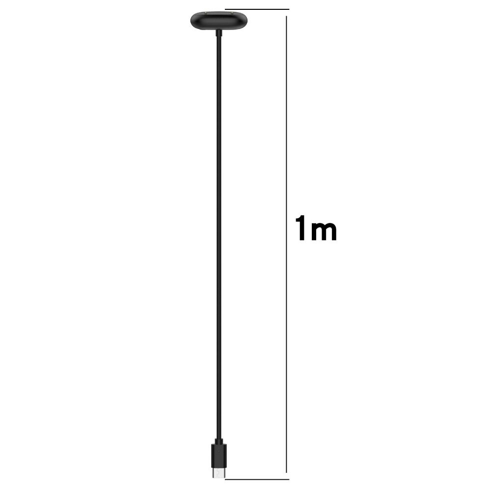 USB-A/C Magnetic Charging Cable 1M Cord Wire Adapter Dock Charger Adapter for Google Fitbit Air