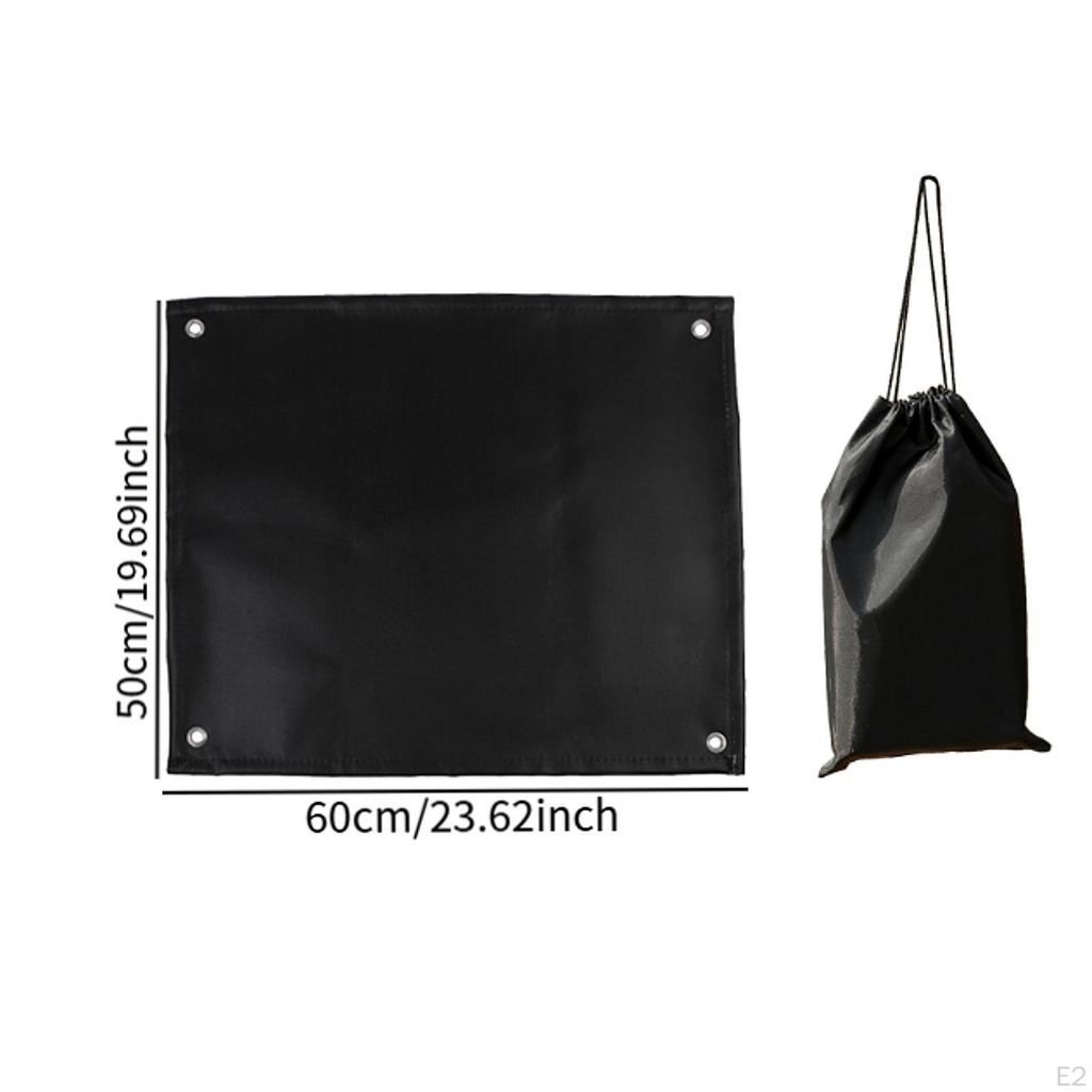 Кемпинговый костровый коврик огнестойкое одеяло гриль для барбекю двор