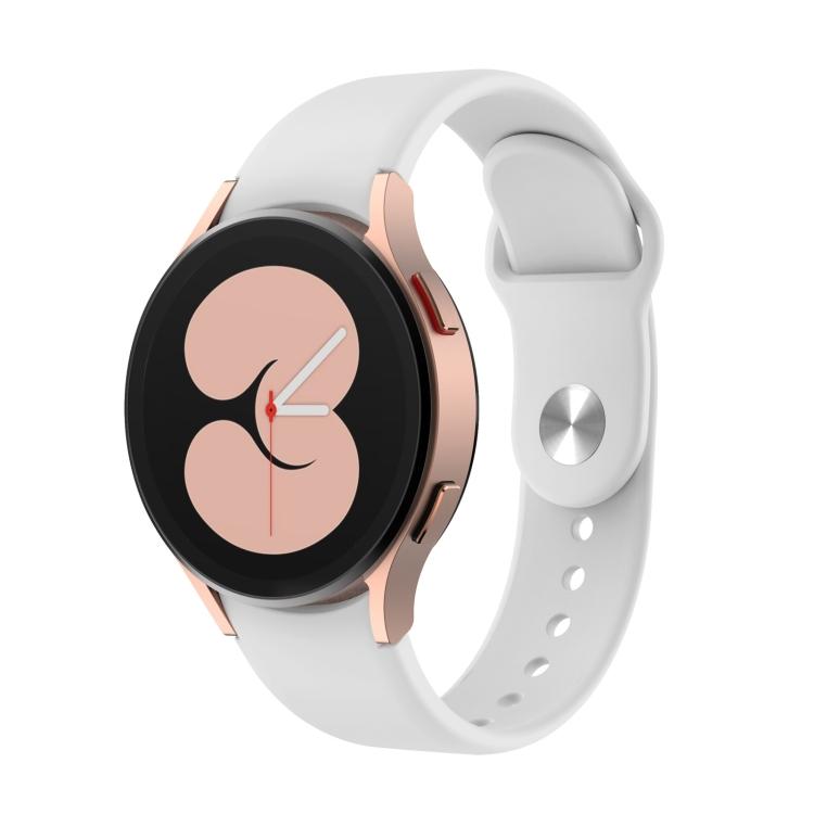 Силиконовый ремешок для Samsung Galaxy Watch4 40&44мм/Watch4 Classic 42&46мм с обратной застежкой