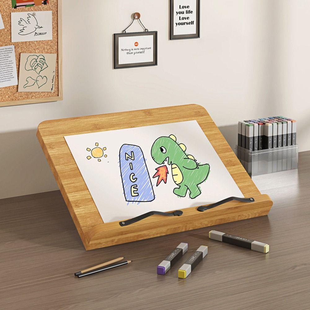 Comfortable Reading Reading Holder 8 Adjustable Tilt Angles Book Holder Tray Desk Bookshelf  Home