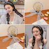 Fashion Pearl Hair Bands Korean Long Ribbon Headbands for Women Multifunction BowKnot Hair Hoop Sweet Girl Hair Accessories