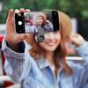 HD Lens Phone Rear Camera Selfie Mirror Portable Blind Spot Free Anti Peeping Mirror with Storage Case Clip-on