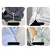Fashion Accessory 3-in-1 Clothing Clip Heart-Shaped Adjustable Butterfly Hem Clip With Chain No-Sew Cuff Keeper Skirts