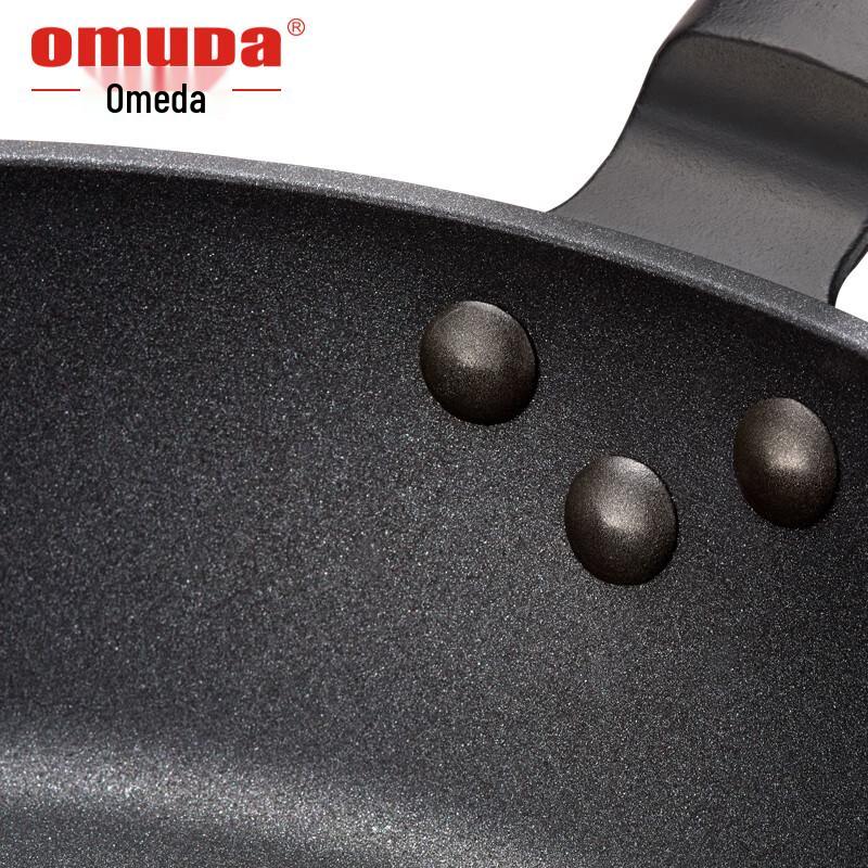 Вок Oumeda Earl Series 32 см с антипригарным покрытием и крышкой