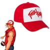 Кепка King of Fighters Fatal Fury Терри Богард Косплей Вышивка Регулируемая Кепка Унисекс Спортивные Кепки Подарок Боксер Реквизит