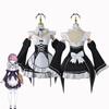 Anime Game Re:zero Kara Hajimeru Isekai Seikatsu Costume Clothes Wig Ram Rem Cosplay Maid Uniform Woman