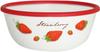 Fuji Enamel Strawberry Mixing Bowl, 22cm, 2.6L, STB-22MB