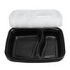 10pcs Take Out Containers Plastic Lunch Box Set Reusable Disposable Food Storage Containers for School Office Travel