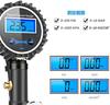 [Обновленная версия] Манометр, Пистолет с воздушным патроном, Манометр для шин, 200PSI/1378KPA, Высокая точность, Для автомобилей и велосипедов, Цифровой ЖК-дисплей, Воздушный насос