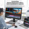7 в 1 док-станция типа C USB 3.0 концентратор HDMI адаптер TF SD кард-ридер для ноутбука MacBook