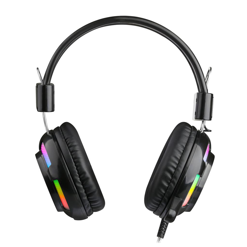 Проводные наушники KUBITE, игровые наушники-вкладыши с RGB-подсветкой, суперослепительный интерфейсный провод