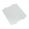 Mica plate 108x99 mm for microwave ovens of various brands, replacement microwave protective plate