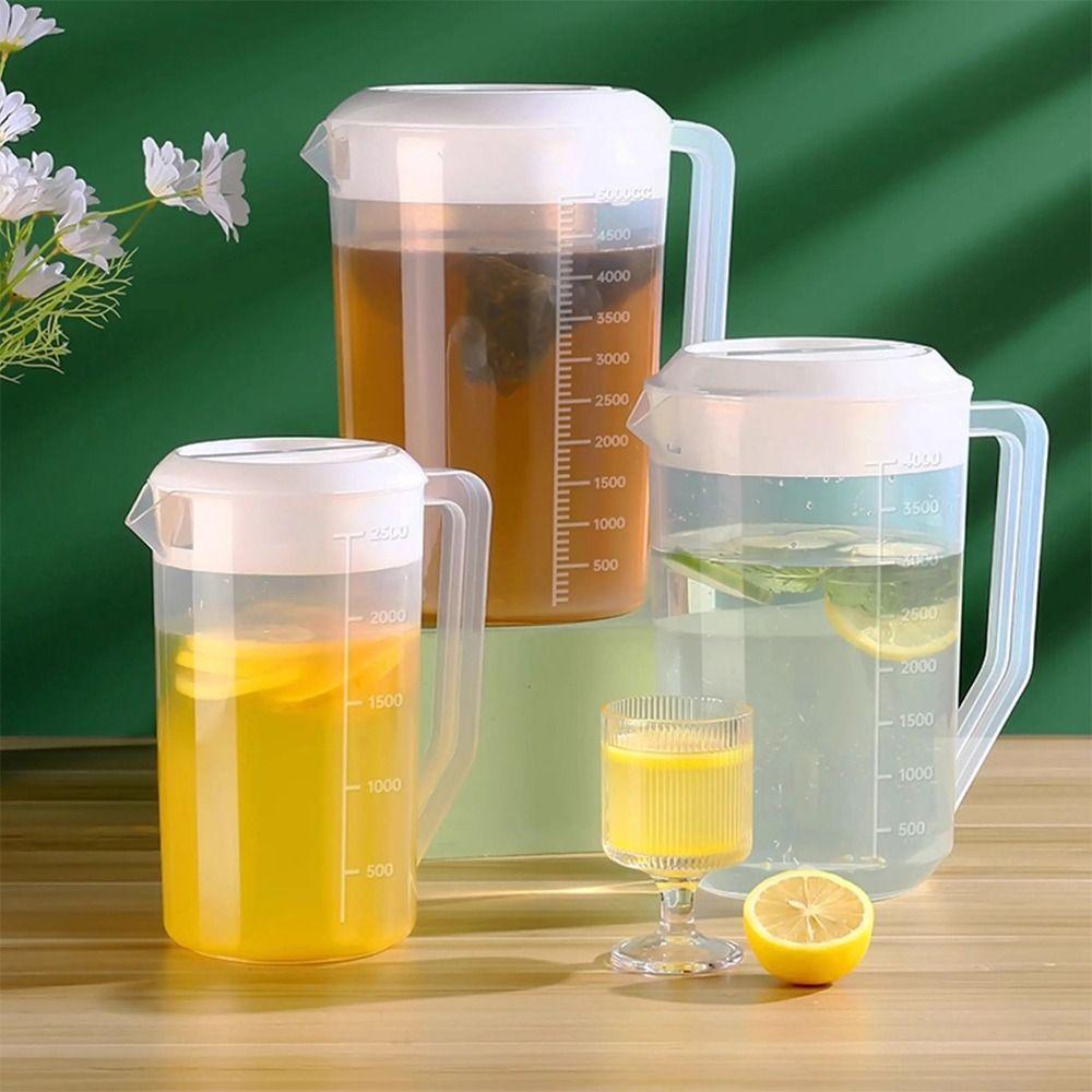 Кувшин для воды большой емкости Кувшин Мерный стакан с делениями для налива Бутылка для холодной воды Чай