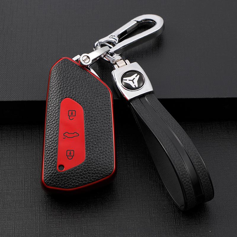 Color My Life TPU Чехол-защита для ключа автомобиля Чехол для ключа для Volkswagen VW Golf8 Golf 8 MK8