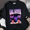K-pop Корейская волна Охота на ведьм Принтованная футболка с коротким рукавом