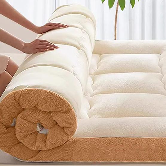 WTEMPO Толстый большой однотонный простой складной матрас двухсторонний в наличии подушки для дома и отеля мягкий татами матрас