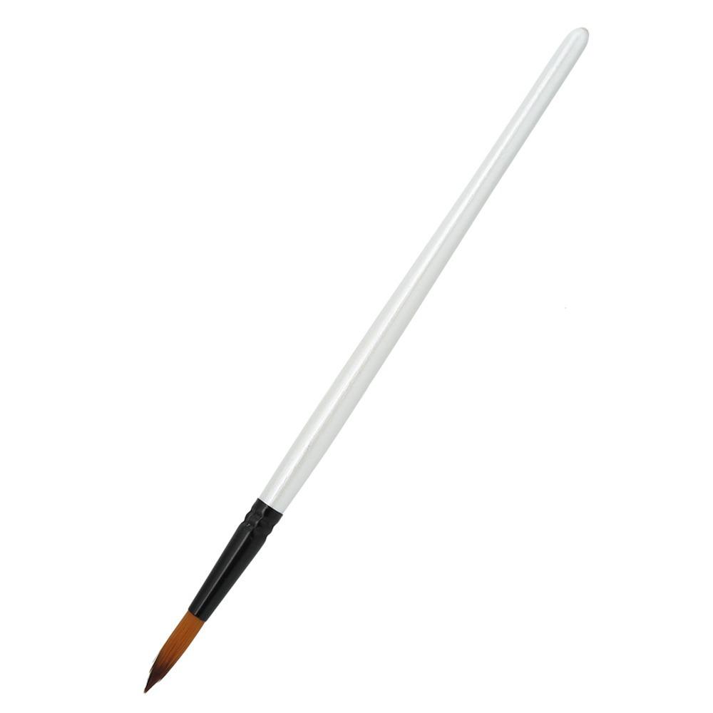 12PCS Pearl White Paintbrushes Painting Tool  Craft Decorative Drawing