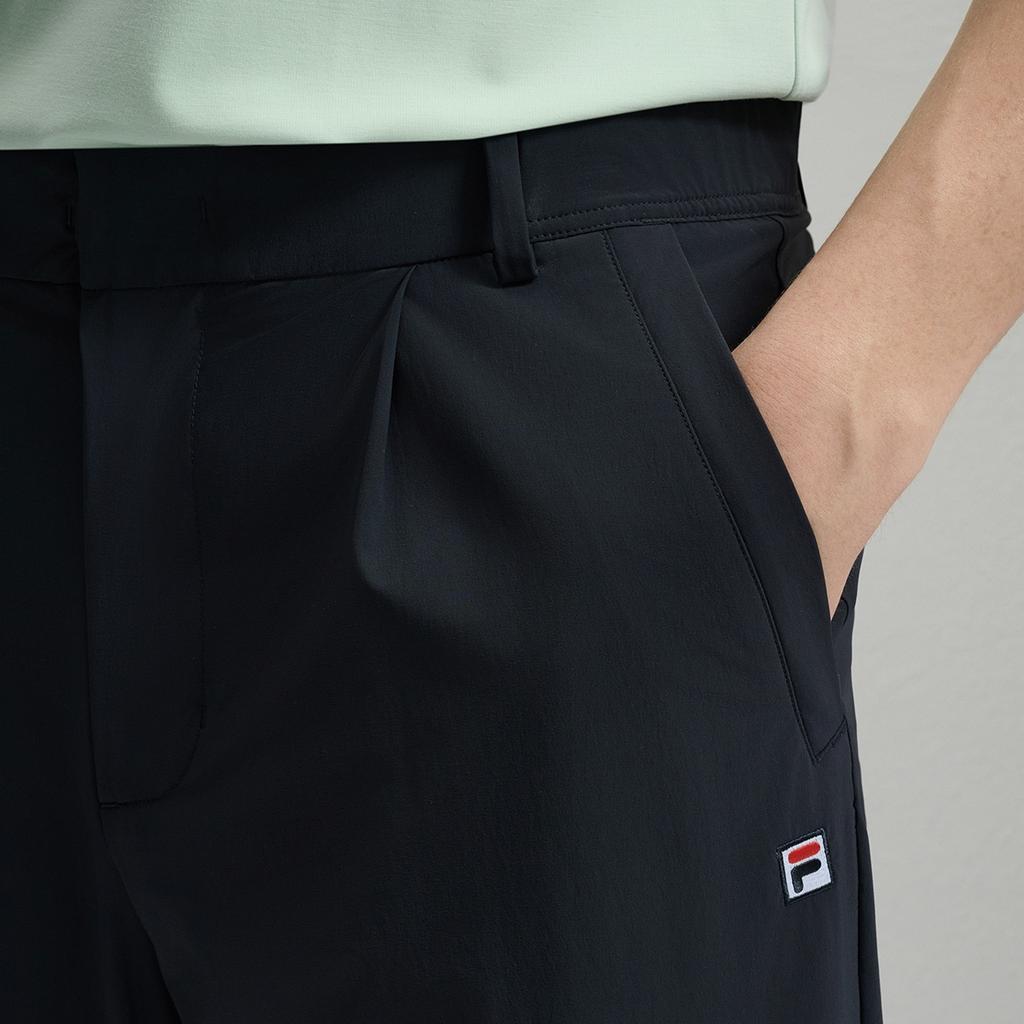 FILA Casual Pants Men's Legend Blue Moderate Straight Fit Pants F11M431802FNV