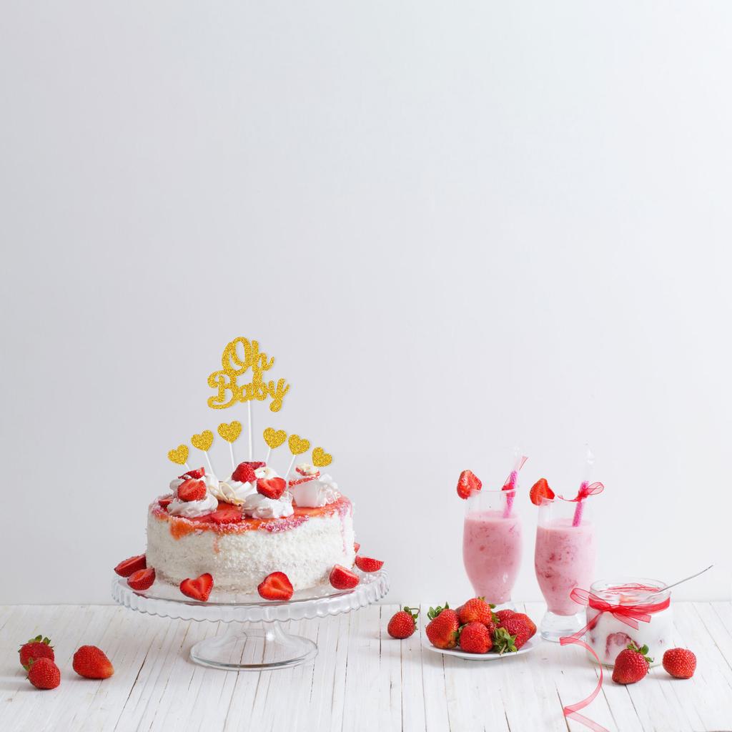Sophisticated Cake Topper For Elegant Birthday Parties Birthday Party Baby Shower Decoration Oh