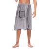 Coral Fleece Wearable Towel Soft Comfortable Beach Wrap Thick Design Bath Skirt  Pool Use