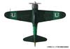 Великолепный истребитель Kotobuki Zero Fighter Type 21 Ugaden Aircraft Knights Aircraft Технические характеристики 2 в 1 Набор Масштабная пластиковая модель Plex/Platz
