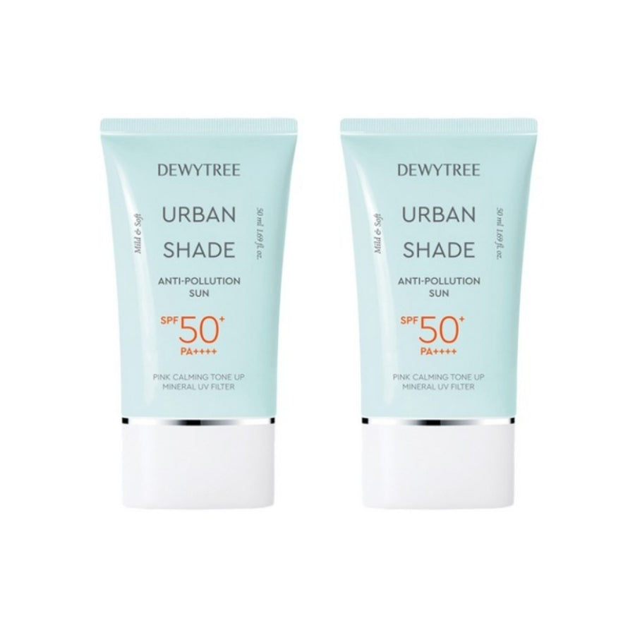 Солнцезащитный крем Dewytree Urban Shade против загрязнения SPF50+ PA++++ 50 мл*1 шт./2 шт.