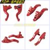 Motorcycle Brake Clutch Lever 25mm Handlebar Master Cylinder Clamp Cover For Harley Electra Glide Ultra Classic FLHTCU/I 2008-13
