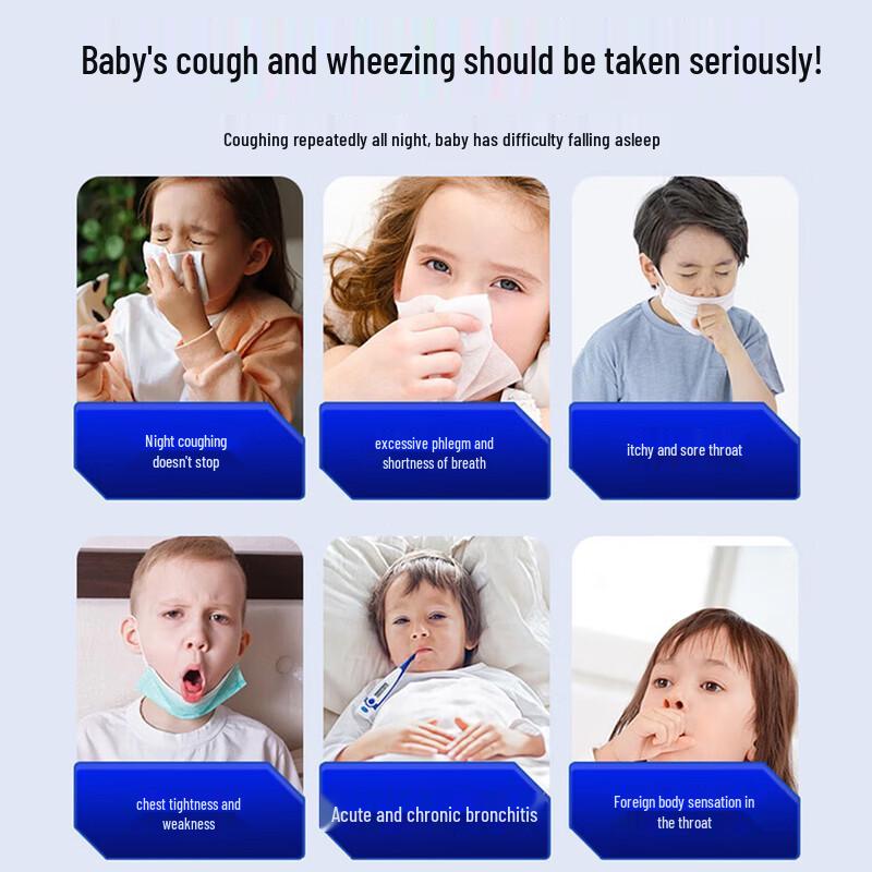 HEBST Детский пластырь от кашля и мокроты