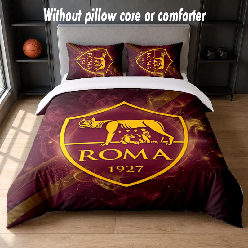 AS Roma Design Bed Bedding Set 1 Duvet Cover + 2 Pillowcases Soft Breathable Household Bed Linens