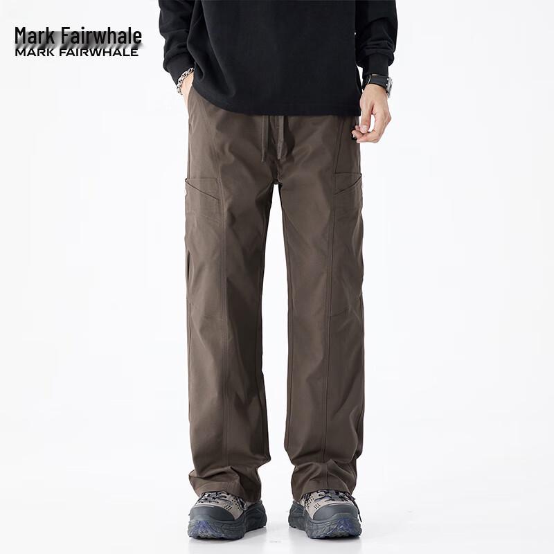 Mark Hua Fei Men's American Style Straight Leg Cargo Pants