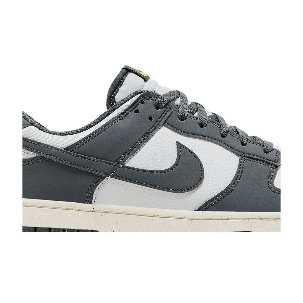 Nike Dunk Low Next Nature 'Серо-стальной Молния' (унисекс) Кроссовки для скейтборда FZ4621 001 Цвет: Железно-серый / Кокосовое молоко / Молния / Фотоновая пыль