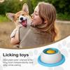 Funny Interactive Pet Lick Training Promotes Dental Health Snack Bowl Self-Soothing Slow Feeder For Dogs Cats