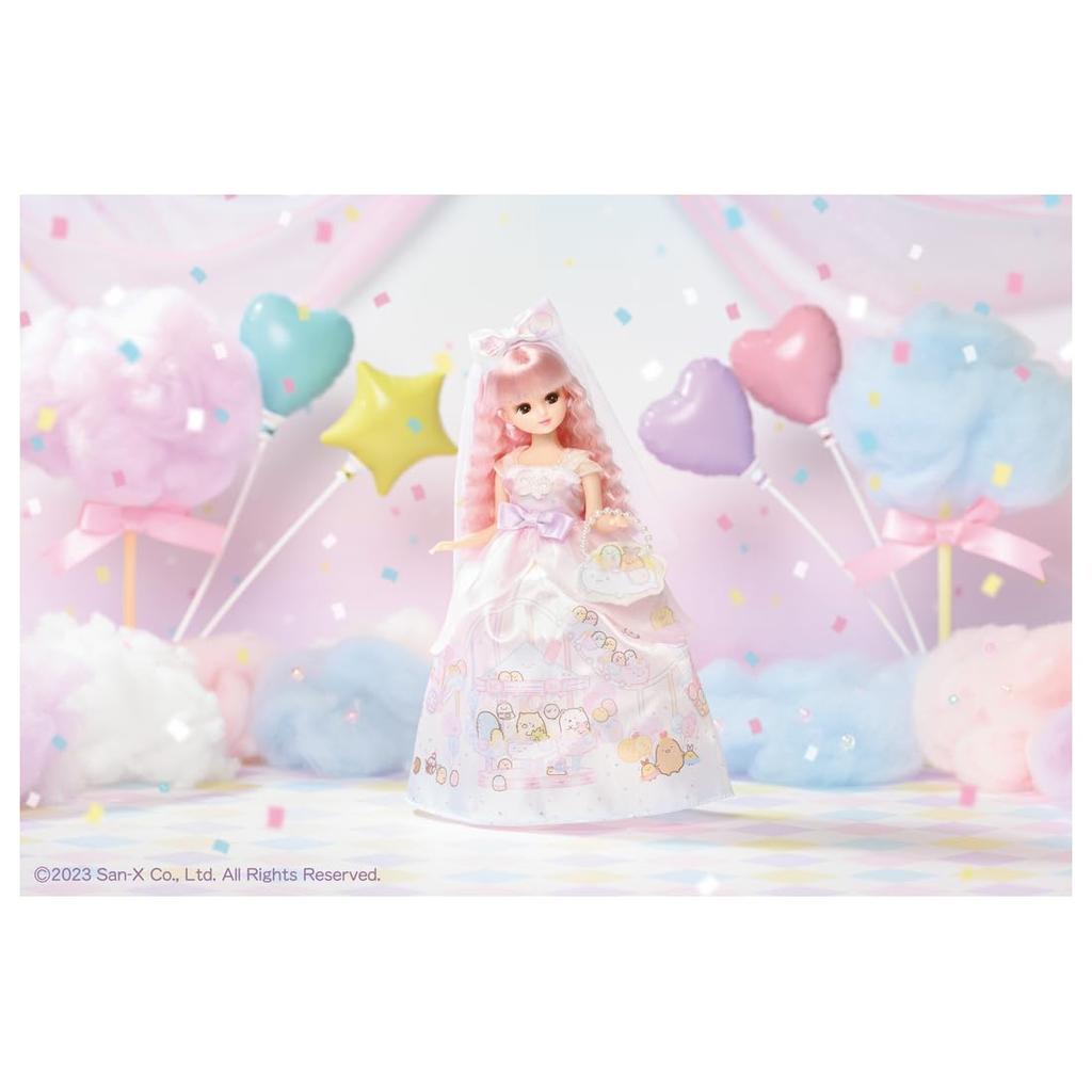 TAKARA TOMY Кукла Sumikkogurashi Daisuki Свадебный игровой набор для ролевых игр от 3 лет Licca-chan LD-05 Наряды