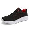 Brand Men's Shoes 2025 New Fly-woven Breathable Mesh Men's Lightweight Running Sports Casual Black Dad Trendy Shoes