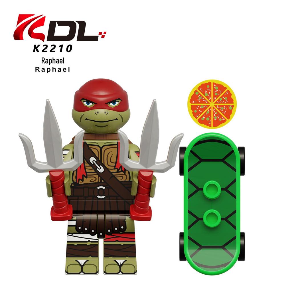 KDL831 KDL817 Teenage Mutant Ninja Turtles Minifigure Building Block Toy Set