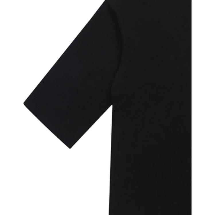 Dickies T-Shirts Unisex Black Crew Neck Moderate Straight Fit DK012304BLK