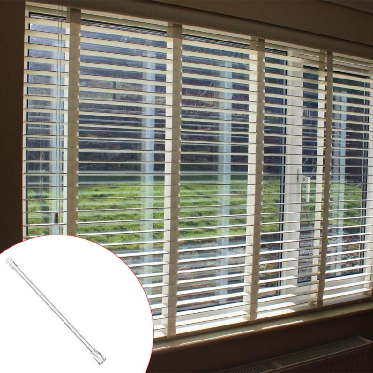 2/4/6/8/10 шт. 30 см Палочки для управления оконными жалюзи Прозрачный акриловый стержень для управления шторами Палочка с ручкой и крючком для вертикальных жалюзи
