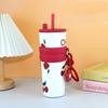 Fashion Vacuum Thermos Cup Star Flower Print Water Bottle Drinkware Insulation Cup  Gift