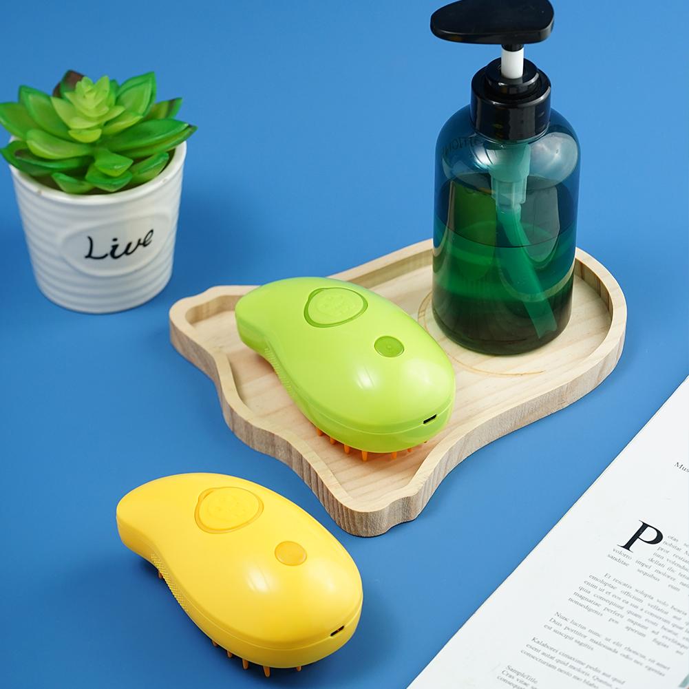 Паровая щетка для кошек и собак Аксессуары для кошек Паровая щетка Массажер Электрический распылитель Товары для ухода за домашними животными Удаляет шерсть