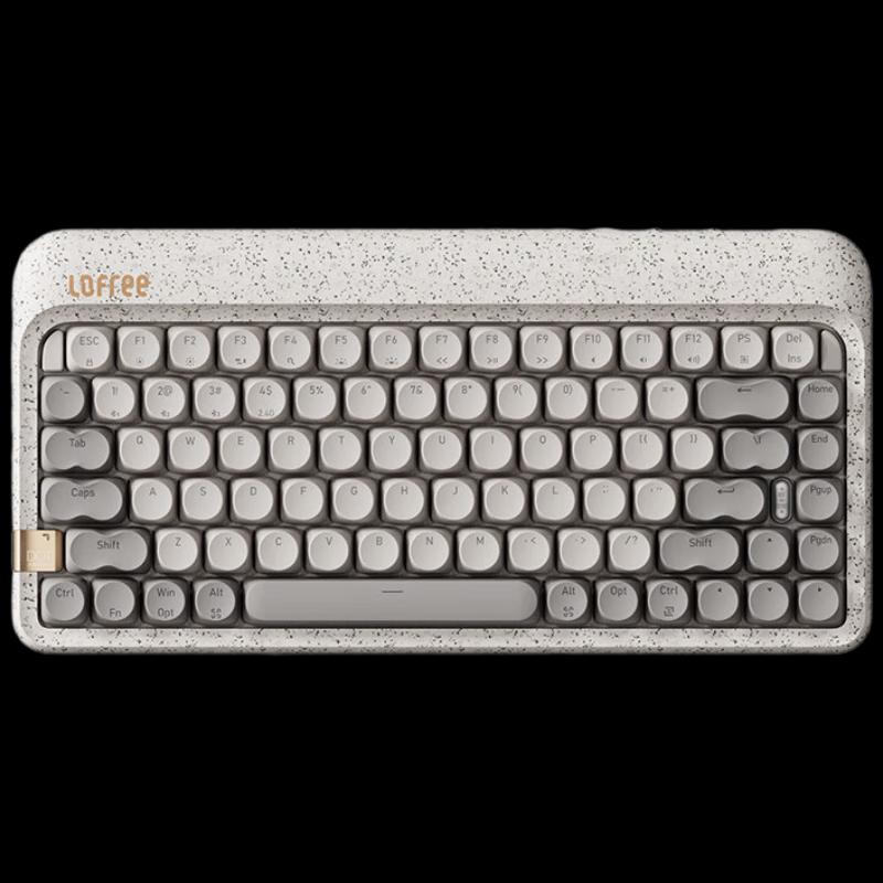 Lofree OE914 Terrazzo Tri-Mode 84-Key Hot-Swappable Mechanical Keyboard