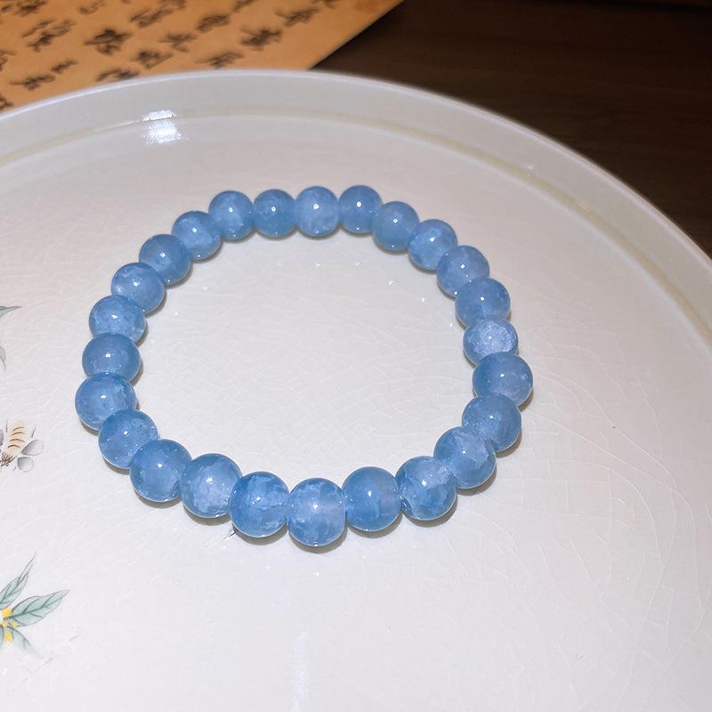 Natural Stone Bracelets Sweet Dopamine Pearl Baroque Bracelets Simple Collarbone Chain Fashionable Temperament Accessory